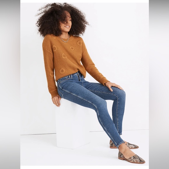 Madewell 10” High-Rise Skinny Jeans in Wendover Wash: TENCIL Denim - Picture 3 of 8